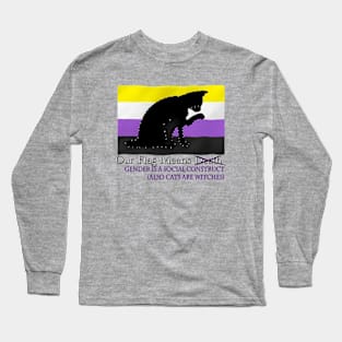 Our Flag Means Gender Is A Social Construct Long Sleeve T-Shirt